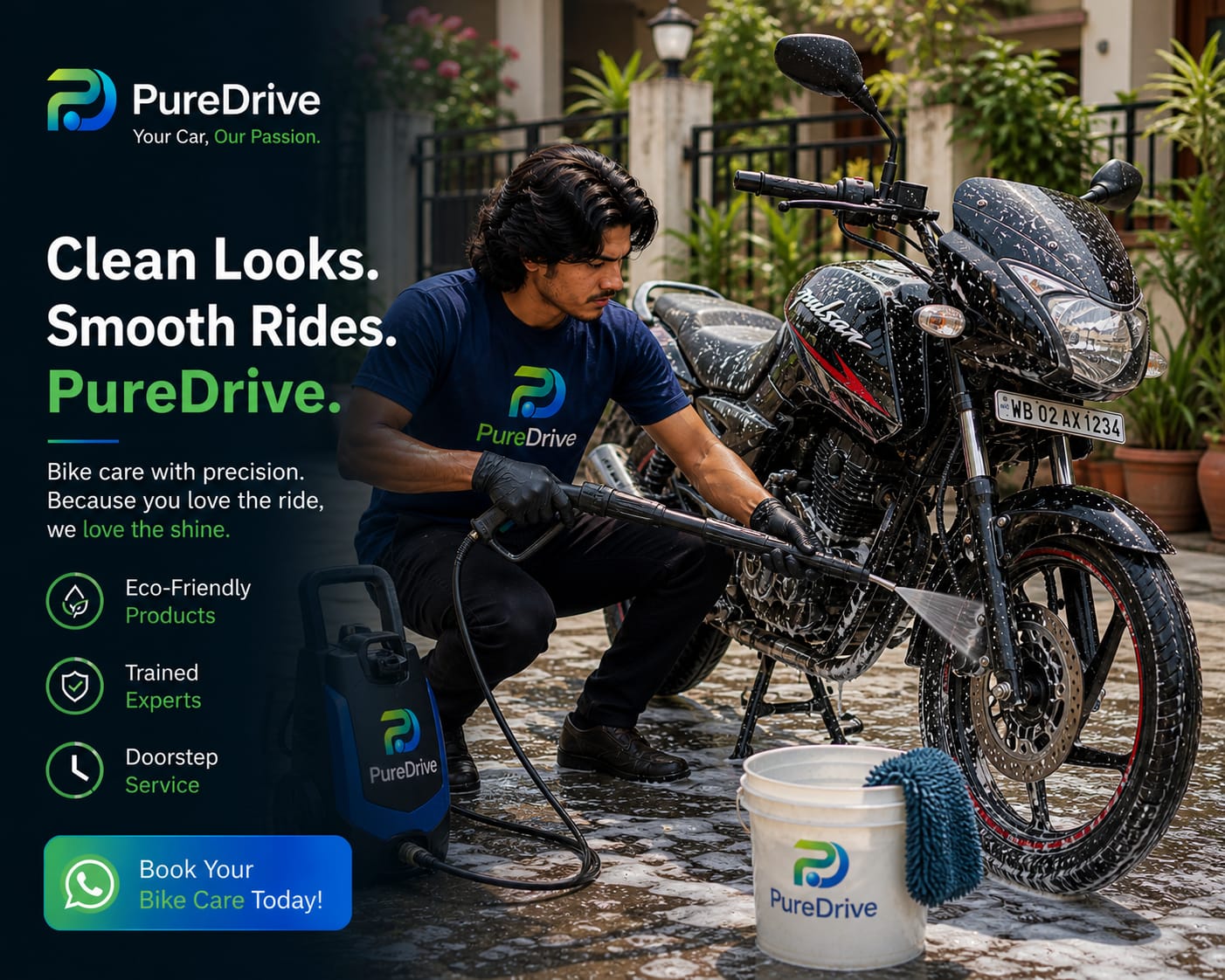 PureDrive Waterless Window Wash